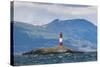 Lighthouse , the Beagle Channel, Ushuaia, Tierra Del Fuego, Argentina, South America-Michael Runkel-Stretched Canvas