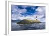 Lighthouse , the Beagle Channel, Ushuaia, Tierra Del Fuego, Argentina, South America-Michael Runkel-Framed Photographic Print