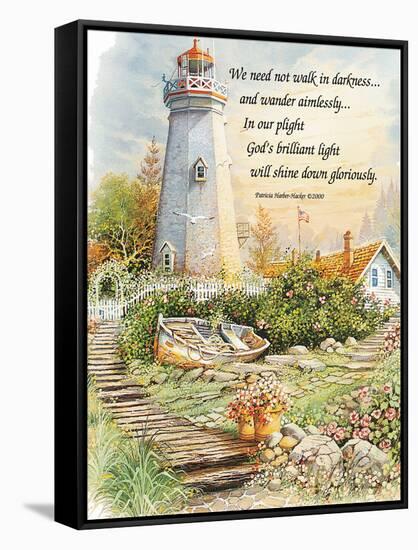 Lighthouse Verse-unknown Orpinas-Framed Stretched Canvas