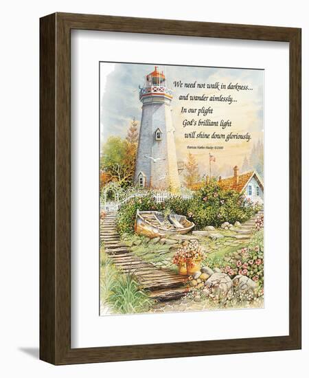 Lighthouse Verse-unknown Orpinas-Framed Art Print