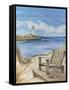 Lighthouse View I-Jay Throckmorton-Framed Stretched Canvas