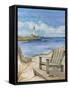 Lighthouse View I-Jay Throckmorton-Framed Stretched Canvas