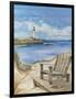 Lighthouse View I-Jay Throckmorton-Framed Art Print