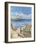 Lighthouse View I-Jay Throckmorton-Framed Art Print