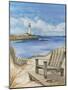 Lighthouse View I-Jay Throckmorton-Mounted Art Print