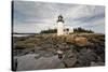 Lighthouse View, Port Clyde, Maine-George Oze-Stretched Canvas