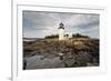 Lighthouse View, Port Clyde, Maine-George Oze-Framed Photographic Print