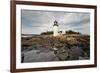 Lighthouse View, Port Clyde, Maine-George Oze-Framed Photographic Print