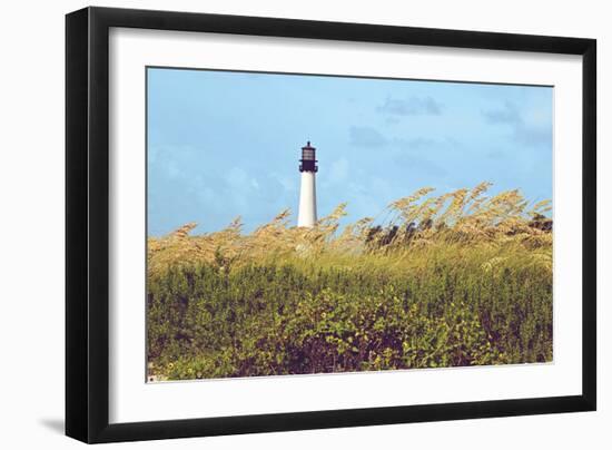 Lighthouse View-Gail Peck-Framed Photographic Print