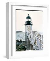 Lighthouse Views I-Rachel Perry-Framed Art Print