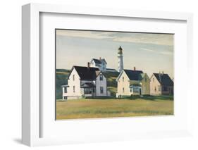 Lighthouse Village (also known as Cape Elizabeth), 1929-Edward Hopper-Framed Art Print