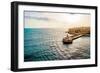 Lighthouse Village-Acosta-Framed Art Print