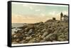 Lighthouse, Watch Hill, Rhode Island-null-Framed Stretched Canvas