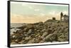 Lighthouse, Watch Hill, Rhode Island-null-Framed Stretched Canvas