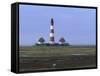 Lighthouse, Westerhever, Schleswig-Holstein, Germany-Thorsten Milse-Framed Stretched Canvas