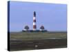 Lighthouse, Westerhever, Schleswig-Holstein, Germany-Thorsten Milse-Stretched Canvas