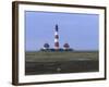 Lighthouse, Westerhever, Schleswig-Holstein, Germany-Thorsten Milse-Framed Photographic Print