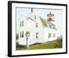 Lighthouse with Bell-Thomas LaDuke-Framed Art Print