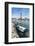 Lighthouse with pier and boats, Penmarch, Finistere, Brittany, France, Europe-Francesco Vaninetti-Framed Photographic Print