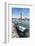 Lighthouse with pier and boats, Penmarch, Finistere, Brittany, France, Europe-Francesco Vaninetti-Framed Photographic Print