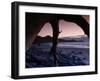 Lighthouse, Yaquina Head Beach, Oregon-Stuart Westmorland-Framed Premium Photographic Print