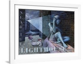 Lighthouse-Joëlle Vermeille-Framed Art Print