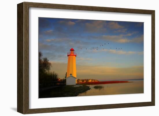 Lighthouse-null-Framed Photographic Print