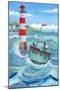 Lighthouse-Peter Adderley-Mounted Art Print