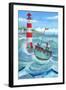 Lighthouse-Peter Adderley-Framed Art Print