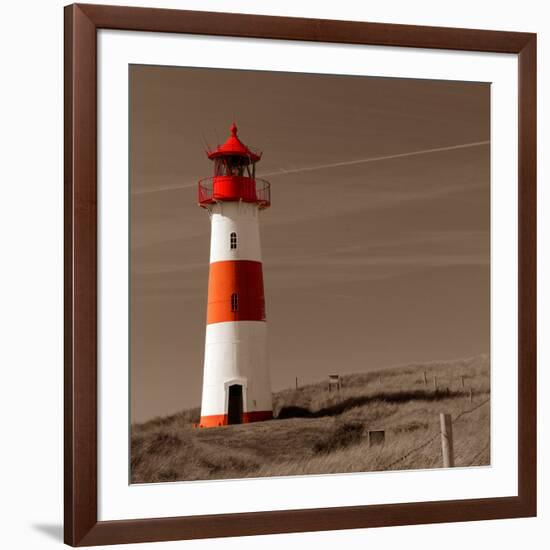 Lighthouse-null-Framed Art Print