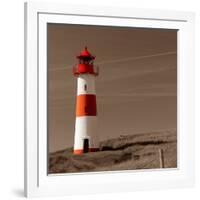 Lighthouse-null-Framed Art Print