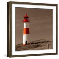 Lighthouse-null-Framed Art Print