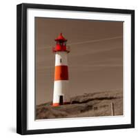 Lighthouse-null-Framed Art Print