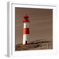 Lighthouse-null-Framed Art Print