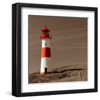 Lighthouse-null-Framed Art Print