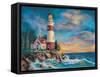 Lighthouse-Todd Williams-Framed Stretched Canvas