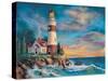 Lighthouse-Todd Williams-Stretched Canvas