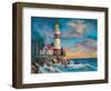 Lighthouse-Todd Williams-Framed Art Print