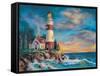 Lighthouse-Todd Williams-Framed Stretched Canvas