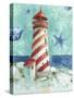 Lighthouse-Marietta Cohen Art and Design-Stretched Canvas