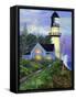 Lighthouse-Bonnie B. Cook-Framed Stretched Canvas