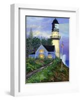 Lighthouse-Bonnie B. Cook-Framed Giclee Print