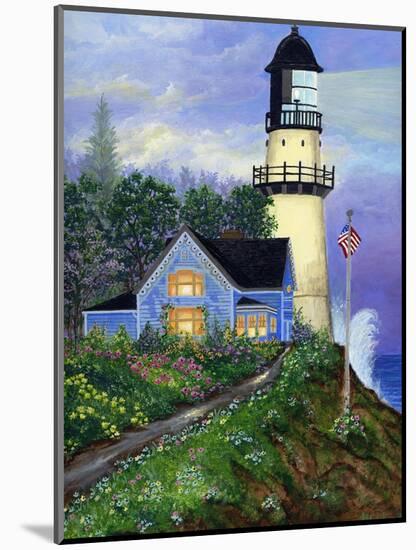 Lighthouse-Bonnie B. Cook-Mounted Giclee Print