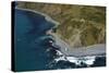 Lighthouses at Pencarrow Head, Wellington, New Zealand-David Wall-Stretched Canvas