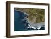 Lighthouses at Pencarrow Head, Wellington, New Zealand-David Wall-Framed Photographic Print