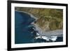 Lighthouses at Pencarrow Head, Wellington, New Zealand-David Wall-Framed Photographic Print