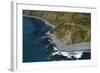 Lighthouses at Pencarrow Head, Wellington, New Zealand-David Wall-Framed Photographic Print