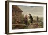 Lighting a Pipe-Jan Mari Henri Ten Kate-Framed Giclee Print