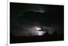 Lighting in a Black Sky-DLILLC-Framed Photographic Print