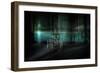 Lighting in Deserted Room-Nathan Wright-Framed Photographic Print